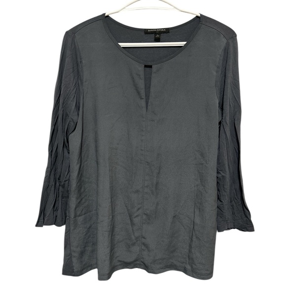 Banana Republic Women's Size Small 3/4 Sleeve Blouse - Picture 1 of 3